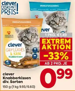 Billa Clever Knabberkissen Angebot