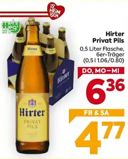 Billa Hirter Privat Pils Angebot