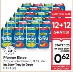 Maximarkt Pfanner Eistee Angebot