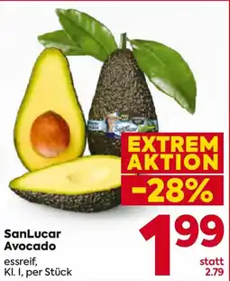 Billa SanLucar Avocado Angebot
