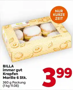 Billa Billa immer gut krapfen marille Angebot