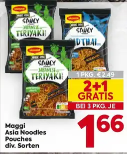 Billa Maggi Asia Noodles Pouches Angebot