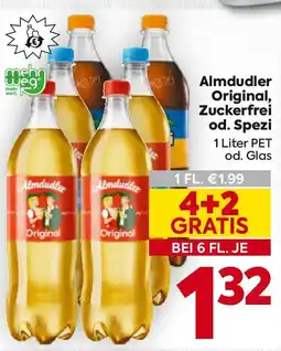 Billa Almdudler original zuckerfrei od. spezi Angebot