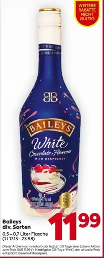 Billa Baileys Angebot
