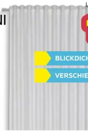 Möbelix Luca Bessoni Fertigvorhang Mina Angebot