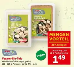 Interspar Veganer Bio-Tofu Angebot