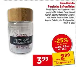 Interspar Puro Mundo Persische Safranfäden Angebot