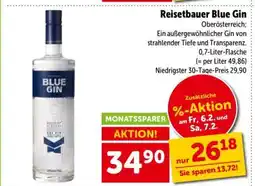 Interspar Reisetbauer Blue Gin Angebot