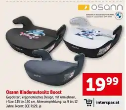 Interspar Osann Kindersitz Boost Angebot