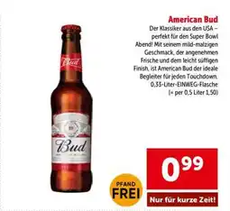 Interspar American Bud Angebot