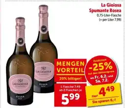 Interspar La Gioiosa Spumante Rosea Angebot