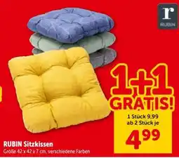 Interspar RUBIN Sitzkissen Angebot
