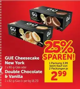 Interspar GÜ Cheesecake New York oder Double Chocolate & Vanilla Angebot