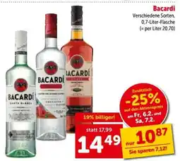 Interspar Bacardi Angebot