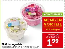 Interspar SPAR Heringssalate Angebot