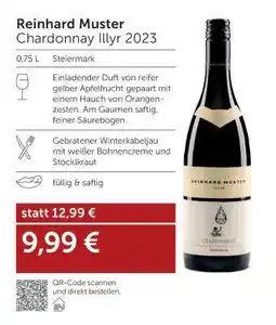Interspar Reinhard Muster Chardonnay Illyr 2023 Angebot