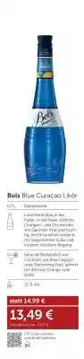 Interspar Bols Blue Curacao Likör Angebot