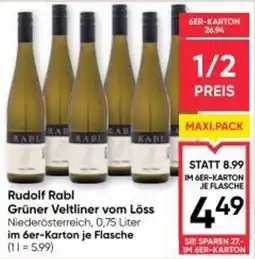 Maximarkt Rudolf rabl grüner veltliner vom löss Angebot
