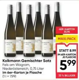 Maximarkt Kolkmann gemischter satz Angebot