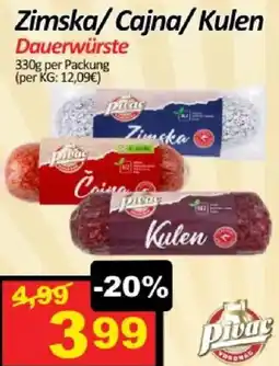 Wurstico Zimska/Cajna/Kulen Angebot