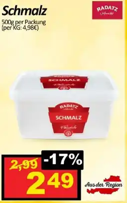 Wurstico Schmalz Angebot