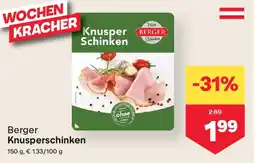 MPreis Berger Knusperschinken Angebot