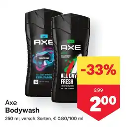 MPreis Axe Bodywash Angebot