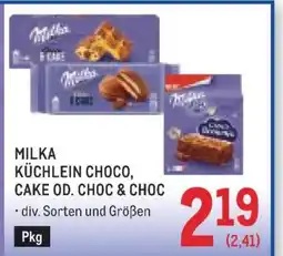 Metro MILKA KÜCHLEIN CHOCO, CAKE OD. CHOC & CHOC Angebot