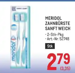 Metro MERIDOL ZAHNBÜRSTE SANFT WEICH Angebot