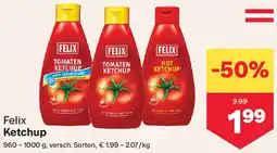 MPreis Felix Ketchup Angebot