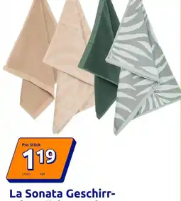 Action La Sonata Geschirr- oder Küchentuch Angebot