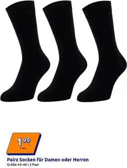 Action Pairz Socken für Damen oder Herren Angebot