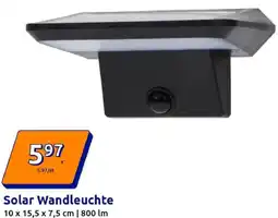 Action Solar Wandleuchte Angebot