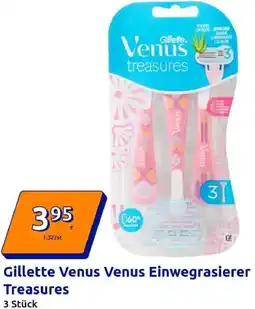 Action Gillette Venus Venus Einwegrasierer treasures Angebot