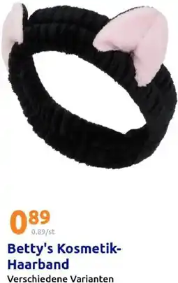 Action Betty's Kosmetik- Haarband Angebot