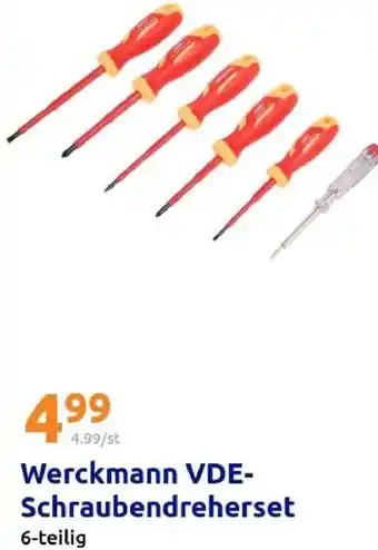Action Werckmann VDE- Schraubendreherset Angebot
