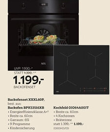 XXXLutz Backöfen Angebot