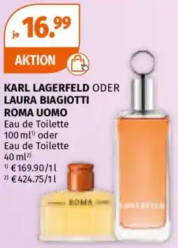 Müller Karl lagerfeld oder laura biagiotti roma uomo Angebot