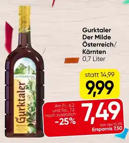 Spar Gurktaler Der Milde Österreich Kärnten Angebot