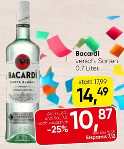 Spar Bacardi Angebot