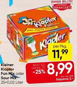 Spar Kleiner klopfer fun mix oder sour mix Angebot