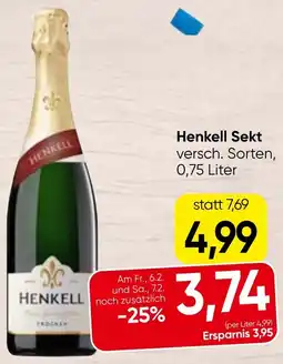 Spar Henkell Sekt Angebot