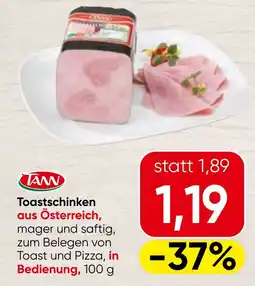 Spar Toastschinken Angebot