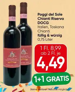 Spar Poggi del sole chianti riserva docg Angebot