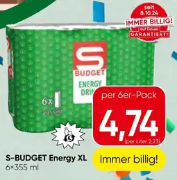Spar S-budget energy xl Angebot
