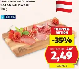 Hofer Salami-Auswahl Angebot