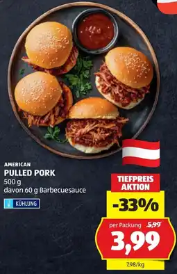 Hofer American Pulled Pork Sous Vide Angebot