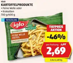 Hofer Iglo Kartoffelprodukte Angebot