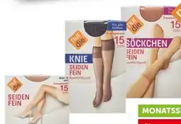 Interspar nur die Damen Söckchen Seidenfein Angebot