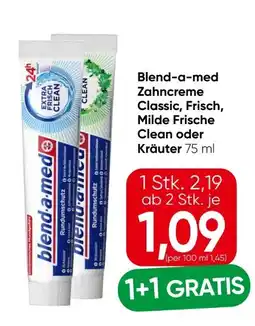 Spar Blend-a-Med Zahncreme Classic Angebot